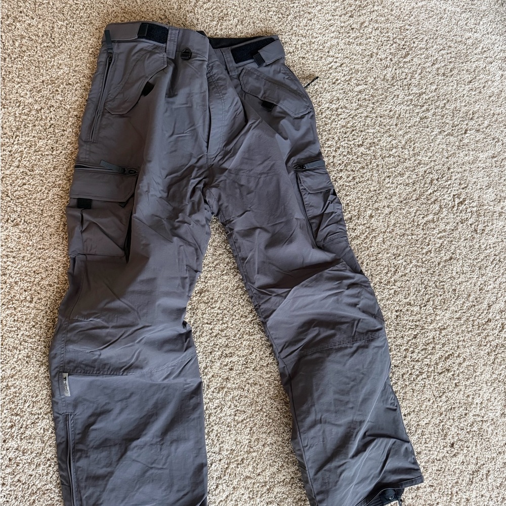 Men's Gray Ski Pants